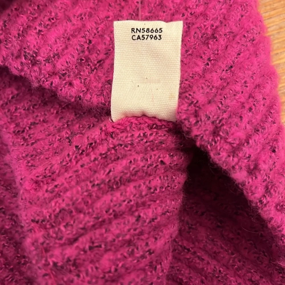 OPEN EDIT Marled Beanie Pink / Black Combo - NWOT -OS